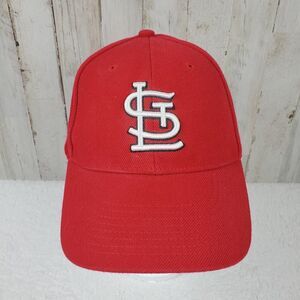 St. Louis Cardinals Velcro Baseball Cap Red OSFA